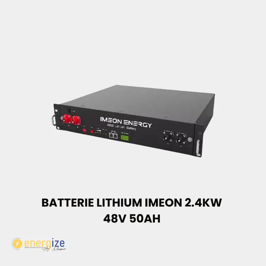 [960152.4KW] Batterie Lithium IMEON 2.5kW 52V 50Ah 