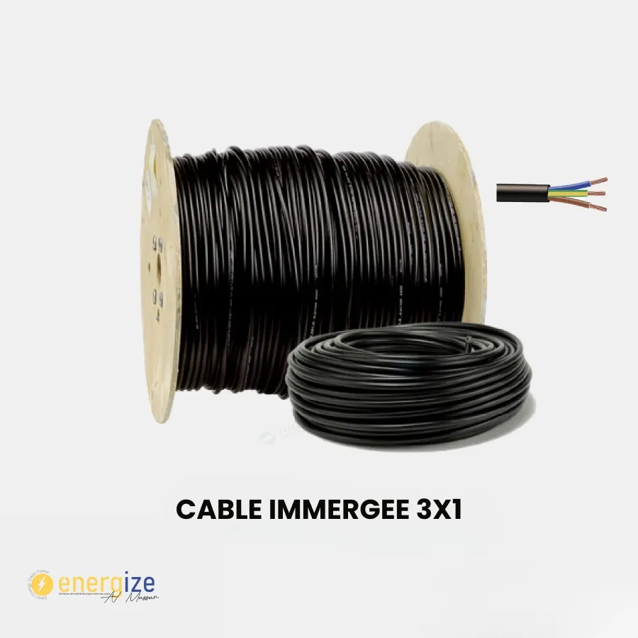 Cable immerge rvk  3X1 kabl/tumag