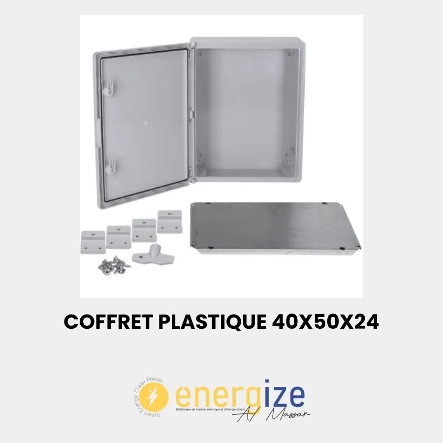 Coffret plastique 40x50x24