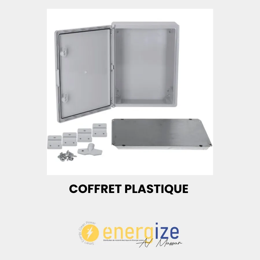 Coffret plastique 60x40x20