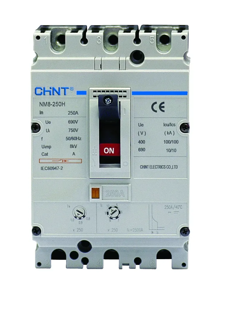 Disjoncteur 4X250A BM NM8-250S compact CHINT