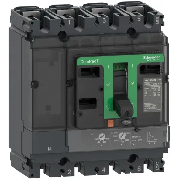 [204241250] Disjoncteur compact regl. 4 poles SCHNEIDER 250A