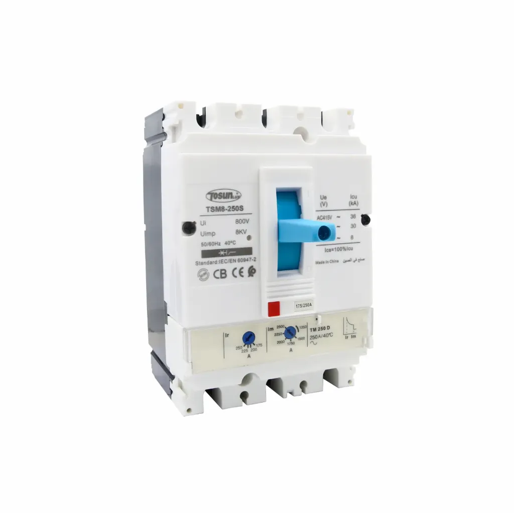 Disjoncteur compact TSM8-160F 160A 4P TOSUN