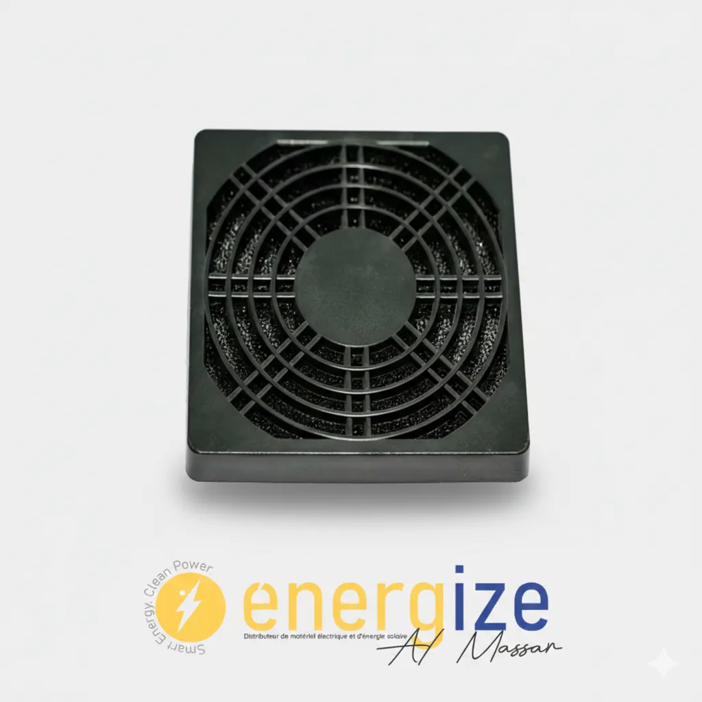 Filtre pour extracteur 120x120 noir