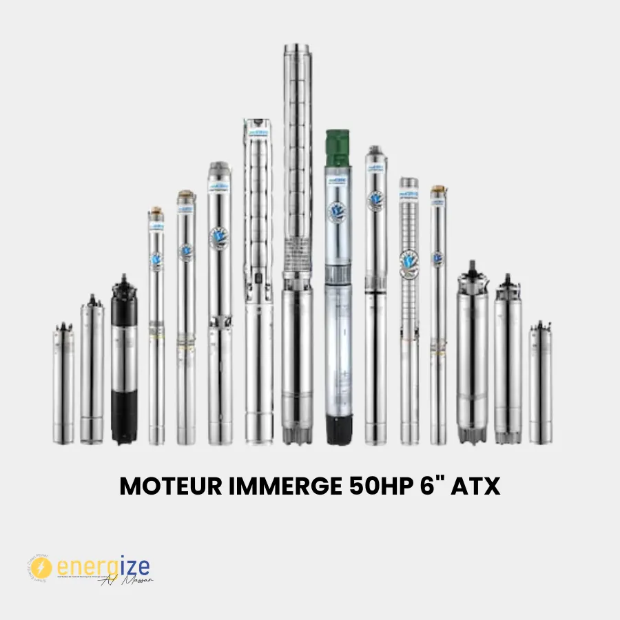 Moteur immerge 50HP 6" ATX