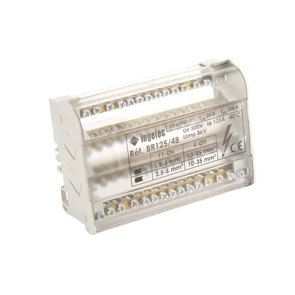 [INBR125/48] Repartiteur 4X125A 8MOD BR125/48