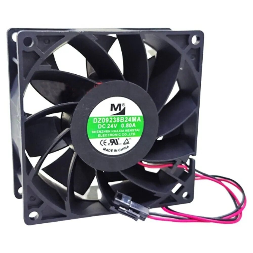 Ventilateur VEICHI SI23 7.5-11 kW 92×38 mm 24 V 0.80 A (DZ09238B24MA)