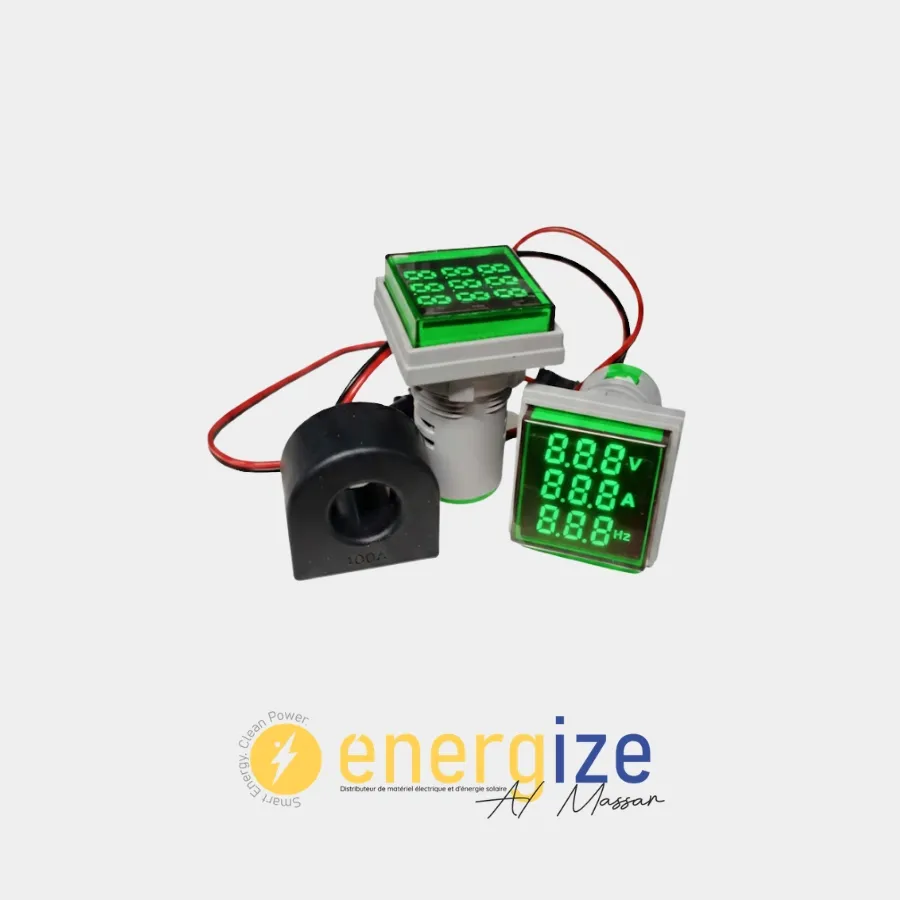 Voyant led vert  a-v-hz ad22-22 Tosun