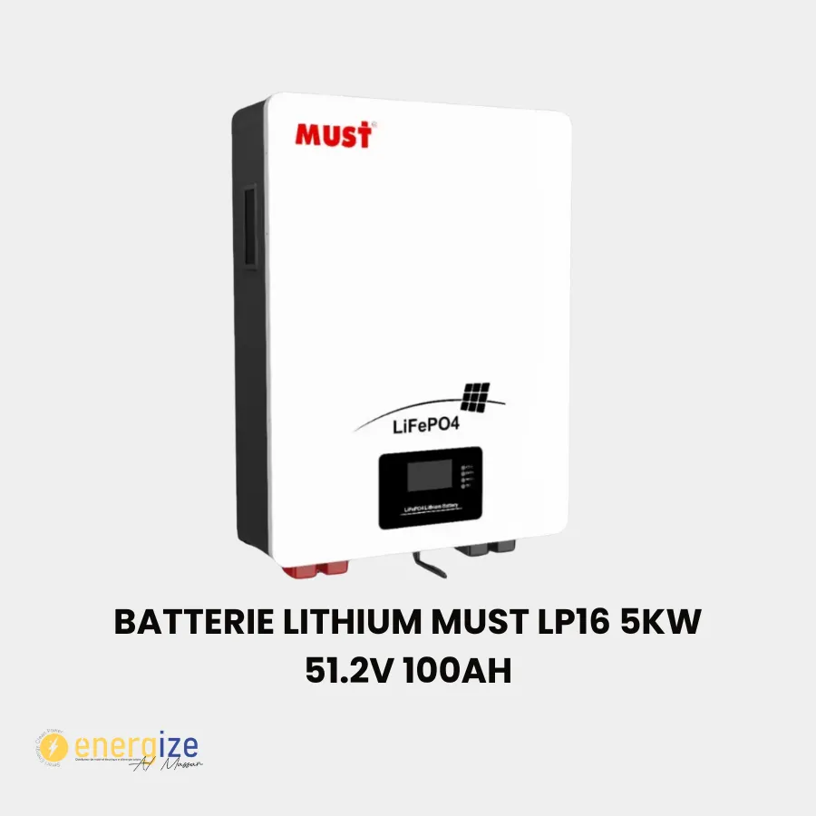 Batterie Lithium MUST LP16 5KW