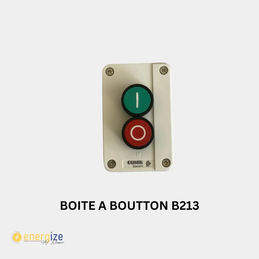Boite a boutton B213