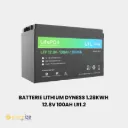 Batterie Lithium DYNESS 1.28KWH 12.8V 100AH LR1.2