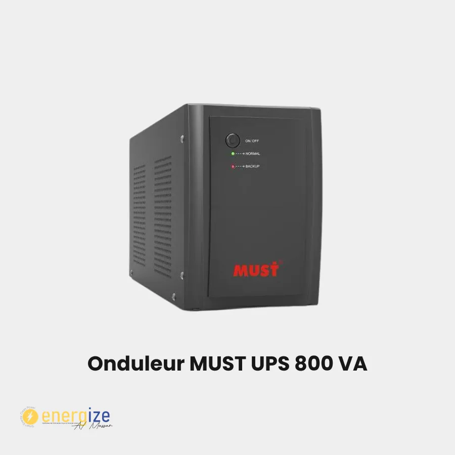 Onduleur MUST UPS 800 VA