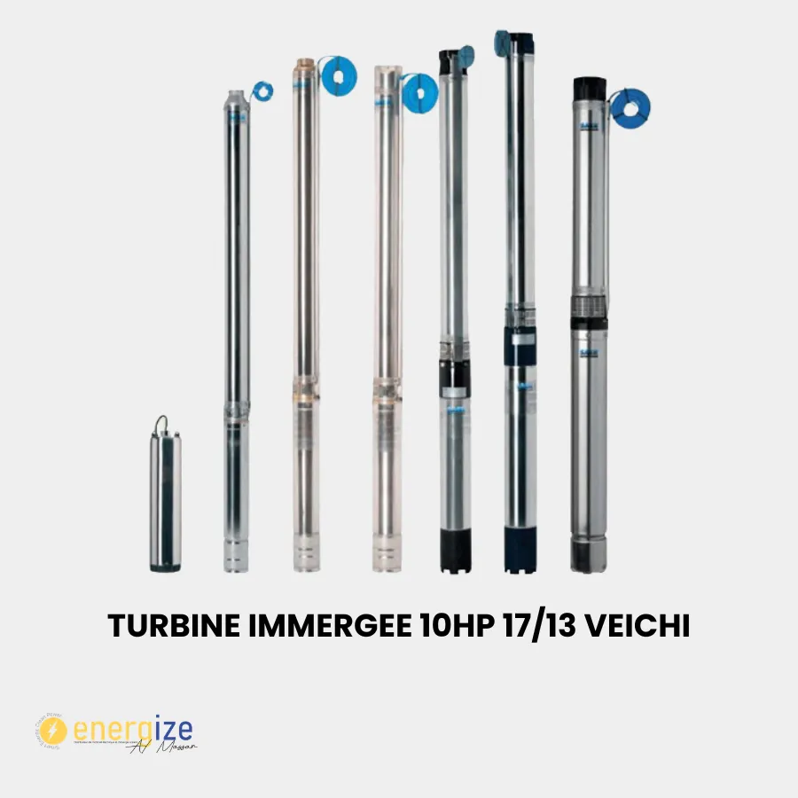 [6SVSP30/8] Turbine immergee 10hp 30/8 VEICHI